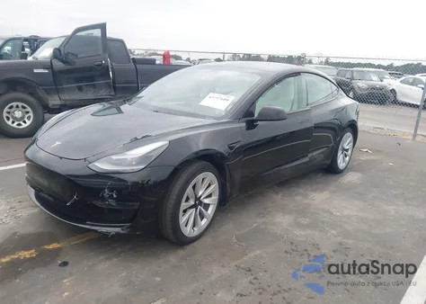 2021 Tesla Model 3 Standard Range Plus Rear-Wheel Drive from USA, damaged, VIN 5YJ3E1EA2MF032381